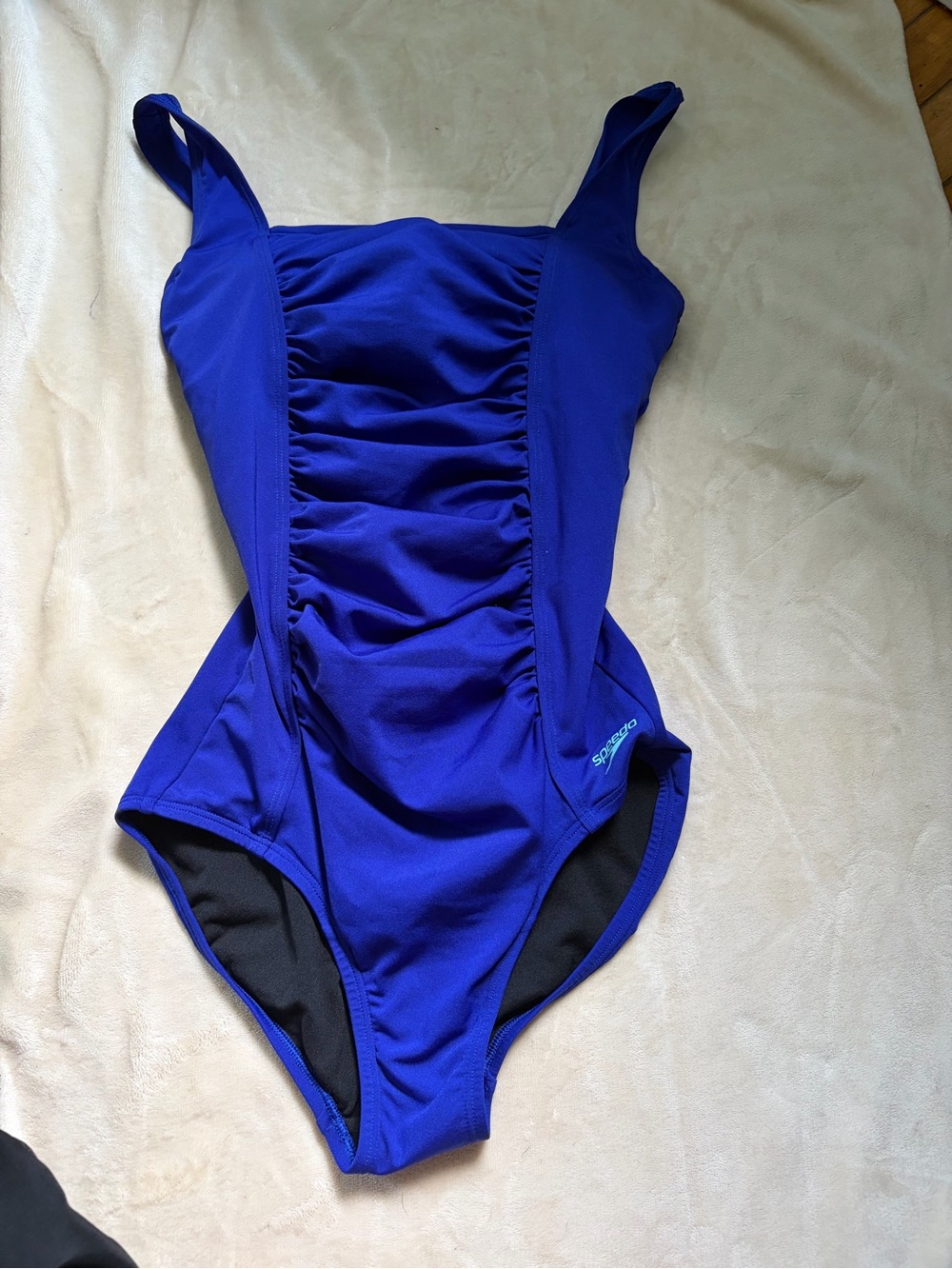 Speedo Royal Blue One-Piece Swimsuit